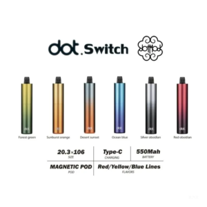 DOTMOD佩特里DOT SWITCH電子煙主機-拋棄式煙彈